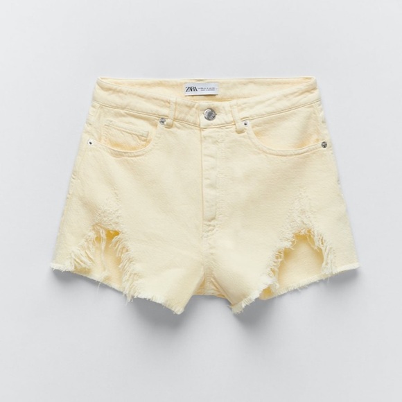 ZARA BNWT Denim Shorts - Picture 4 of 4